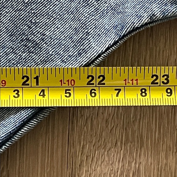 Women Denim Button-Up Ballon Sleeve Romper w/ Belt XL Causal Cotton Contemporary - Picture 10 of 15